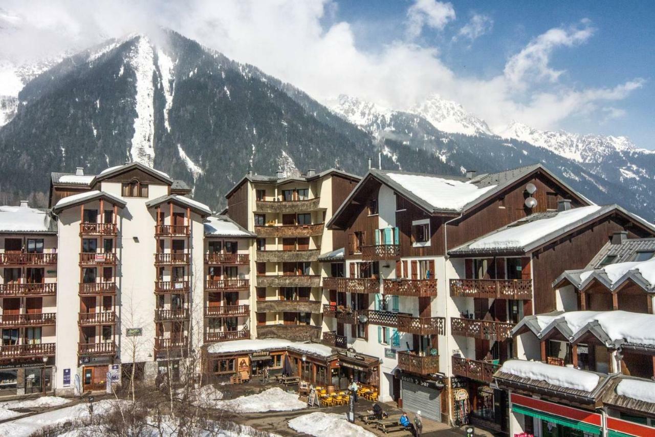 Cozy Chamonix Ski Studio With Mountain Views Kültér fotó