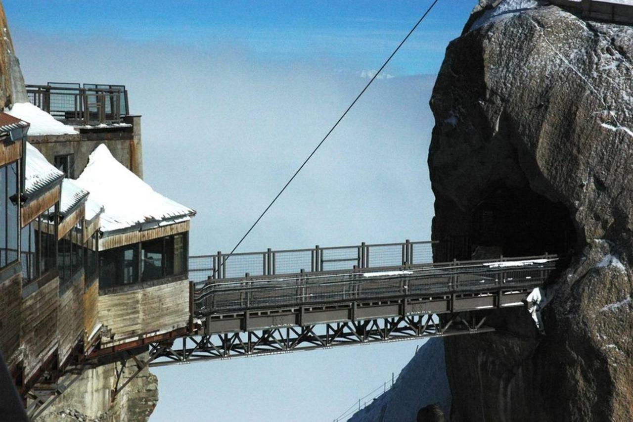 Cozy Chamonix Ski Studio With Mountain Views Kültér fotó