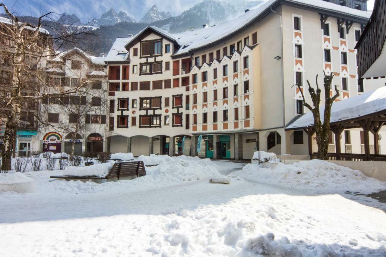 Cozy Chamonix Ski Studio With Mountain Views Kültér fotó
