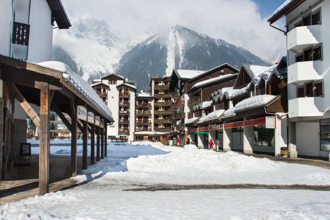 Cozy Chamonix Ski Studio With Mountain Views Kültér fotó